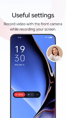 Screen recording android App screenshot 7